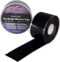 Proxicast Pro-Grade Extra Strong 30mil Weatherproof Self-Fusing Silicone Rubber Sealing Tape For Outdoor Antenna Coax & Electrical Cables, Hose/Pipe Leaks & Emergency Repairs (1.5" x 15' roll) - Black