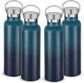 Neihepal 20 oz Insulated Water Bottles Bulk 4 Pack,Stainless Steel Double Wall Sport Bottle with Lid of Handle,Metal Reusable Thermoses Flask for School,Cyclists,Hikers,Gift (Dark Night,Set of 4)