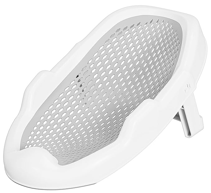 Foldable Baby Bathtub Support, Ideal for Babies Less Than 6 Months Old, Soft Support for Use on The Counter, Sink or Bathtub