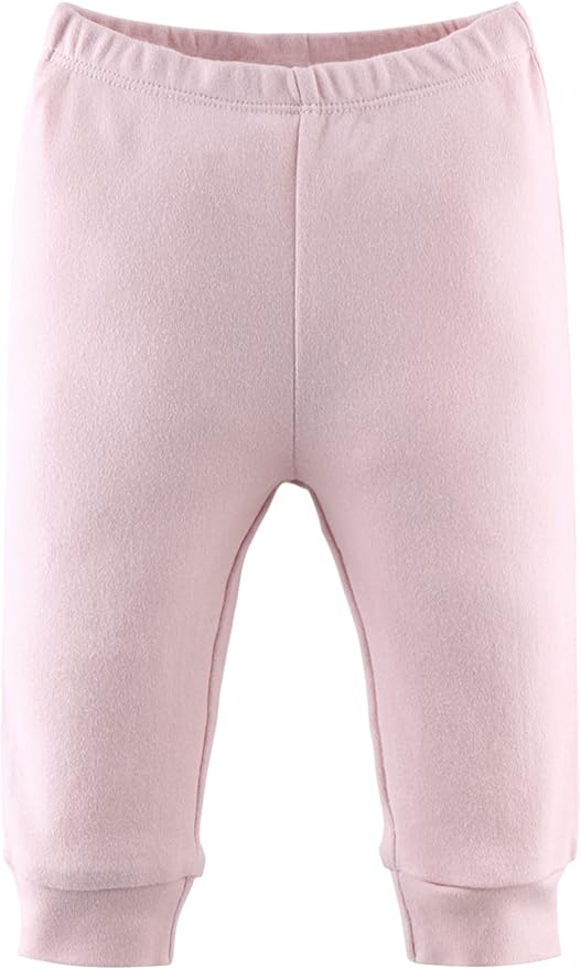 The Peanutshell 5 Pack Baby Girl Pants Set - 100% Cotton Toddler Pants for 0-24 Months Clothes for Toddlers & Babies - Flower