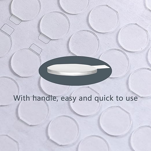 Adhesive Stick dots Two-Sided Sided Mounting Putty Stick Tack for Wall Hanging Crafts Balloons Festival Party Decorations,Clean Removable(0.6"*0.6"-240)