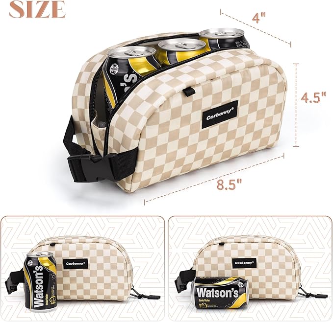 Small Cooler Bag Freezable Lunch Bag for Work School Travel,Leak-proof Small Lunch Bag,Small Insulated Bag For Kids/Adults,Freezer Lunch Bags,Freezable Snack Bag,Mini Lunch Bag Fit For Yogurt