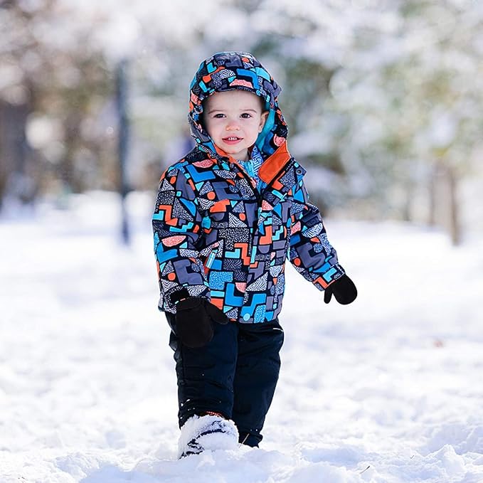 BAVST Baby Toddler Winter Mittens Girls Warm Fleece Lined Gloves Kids Sherpa Lined Mittens for Boys
