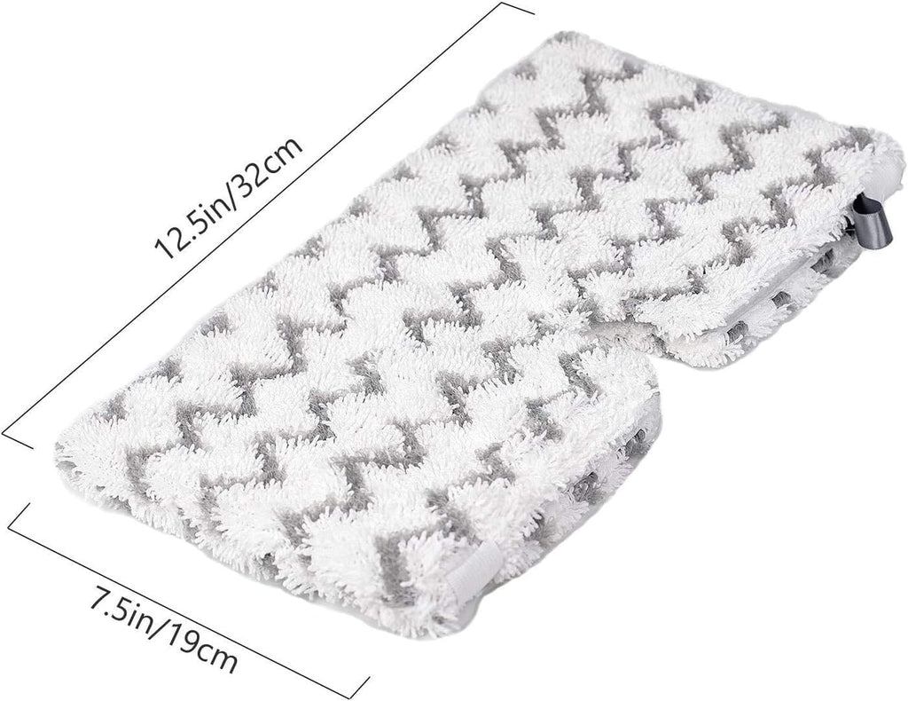 F Flammi Heavy-Duty Steam Mop Replacement Pad for Shark Steam Pocket Mop S3501 S3601 S2901 S2902 S3550 S3801 S3901 SE450 S3601D S3901D for All Hard Floors Soft Scrub Mop Pad for Shark