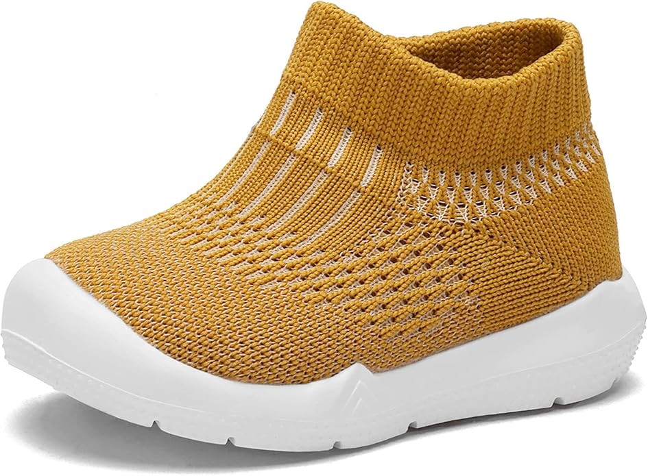 Engtoy Baby Shoes & Socks - Non-Slip Breathable Slippers with Soft Rubber Sole - Baby Boys & Girls Slip On Sneakers