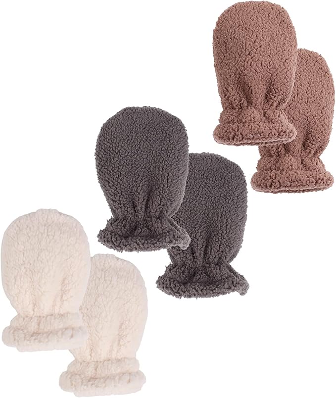 Zsedrut Baby Boys Winter Glove Warm Toddler Infant Girls Mittens Fleece Lined Gloves 1-7 Years