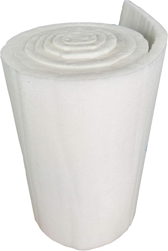 wioboy Paint Booth Ceiling Filter, Spray Booth Tacky Intake Filter for Down Draft Paint Booths (56" x 308" (1/case))