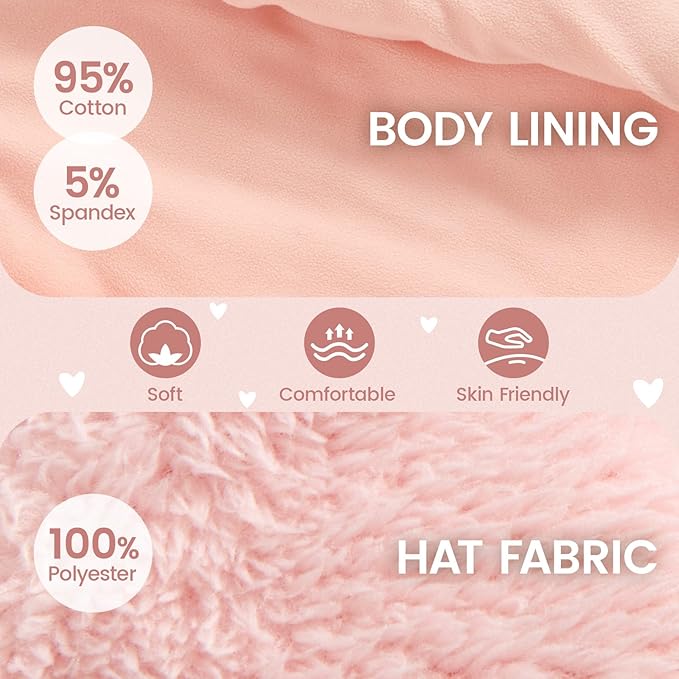 JiAmy Baby Snowsuit Newborn Winter Clothes Coat Romper Windproof Fleece Hat Zipper Baby Bear Outfit