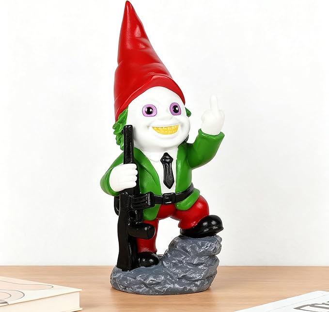 Garden Decor Gnomes Garden Statues Horror Decor White Elephant Gifts for Adults