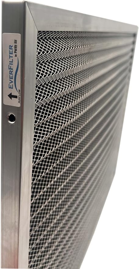 16x16x1 Electro-static Air Filter (1-Ct) AC Furnace Filter, Reusable & Washable 4-Stage Electrostatic Filter for Residential and Commerical HVAC (Actual Size: 15.75 x 15.75 x 0.75 Inches)