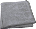 Single Microfiber Cleaning Cloth 40x40 cm - Ultra Absorbent Microfiber Cloth for Home, Kitchen Car Bathroom Rags Polish Cleaning 250 GSM (Grey)