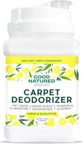 Good Natured Brand | Carpet Deodorizer & Freshener Powder | 70 oz Pet Odor Eliminator for Strong Odor & Pet Urine | Fresh Natural Lemon & Eucalyptus Scent | Safe for Homes with Pets