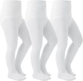 Girls Tights Seamless Toddler Stockings Tights Soft Cotton Cable Knit Baby Girl Tights Leggings 4-12 Years