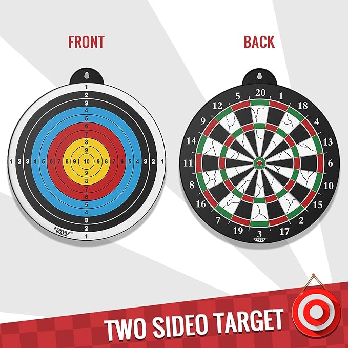 Magnetic Dart Board - 12pcs Magnetic Darts - Excellent Indoor Game and Party Games - Gifts for 5 6 7 8 9 10 11 12 Year Old Boy Kids