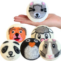 Wool Dryer Balls Organic Premium | Handcrafted Animal Collection A | 6 Balls XL, Ethically & Humanely Made, Natural Fabric Softener, Laundry Dryer Balls Reusable, Wrinkle Release