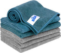 MR.SIGA Microfiber Cleaning Cloth, Pack of 6, Size: 13.8" x 15.7"