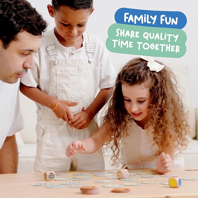 Nene Toys FlashFind Visual Agility Game for Kids Age 3+; Family Educational Animal Card Game for Boys/Girls