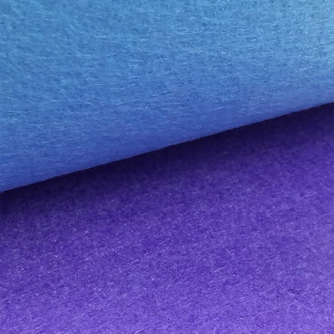 flic-flac 42pcs 8 x 12 inches (20cm*30cm) 42 Colors for Choice A4 Felt Fabric Sheet Assorted Color Felt Pack DIY Craft Patchwork