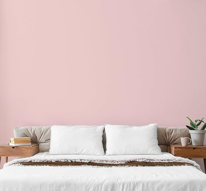 EVOLVE Paint & Primer: Environment-friendly, Low Sheen with One-coat Coverage for Interior & Exterior surfaces (Posy Pink, 5-Gallon)
