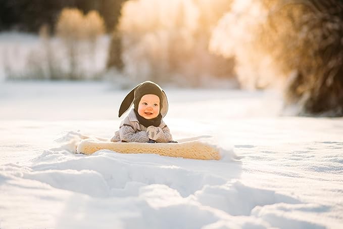 Toddler Gloves Kids Mittens Winter Warm Lined Fleece Gloves Waterproof Snow Baby Mitten for Boys Girls