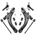 Detroit Axle - Front 8pc Suspension Kit for Chevrolet Impala Buick Allure LaCrosse Century Regal, 2 Lower Control Arms w/Ball Jo