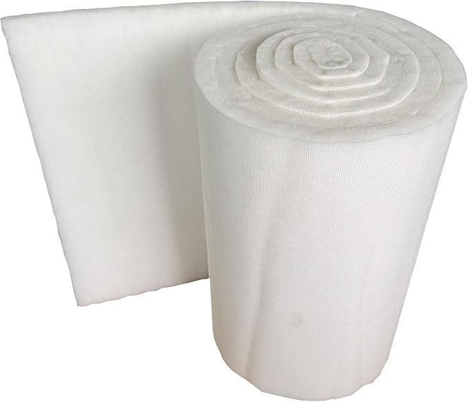 wioboy Paint Booth Ceiling Filter, Spray Booth Tacky Intake Filter for Down Draft Paint Booths (56" x 308" (1/case))