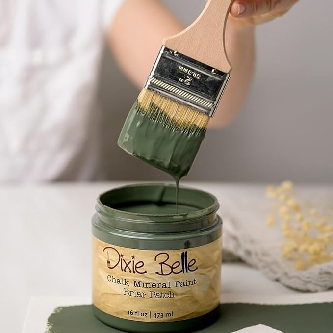 Dixie Belle Paint Company Chalk Finish Furniture Paint – Briar Patch (4oz) – Matte Chic Chalk Mineral DIY Furniture Paint