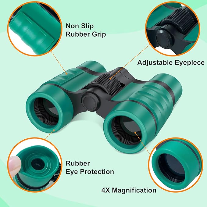 Kids Explorer Kit & Bug Catcher Kit, Kids Camping Gear for Kids, Outdoor Exploration Set with Vest & Hat, Ideal Outdoor Camping Adventure Toys for Ages 3 4 5 6 7 8 Boys Girls