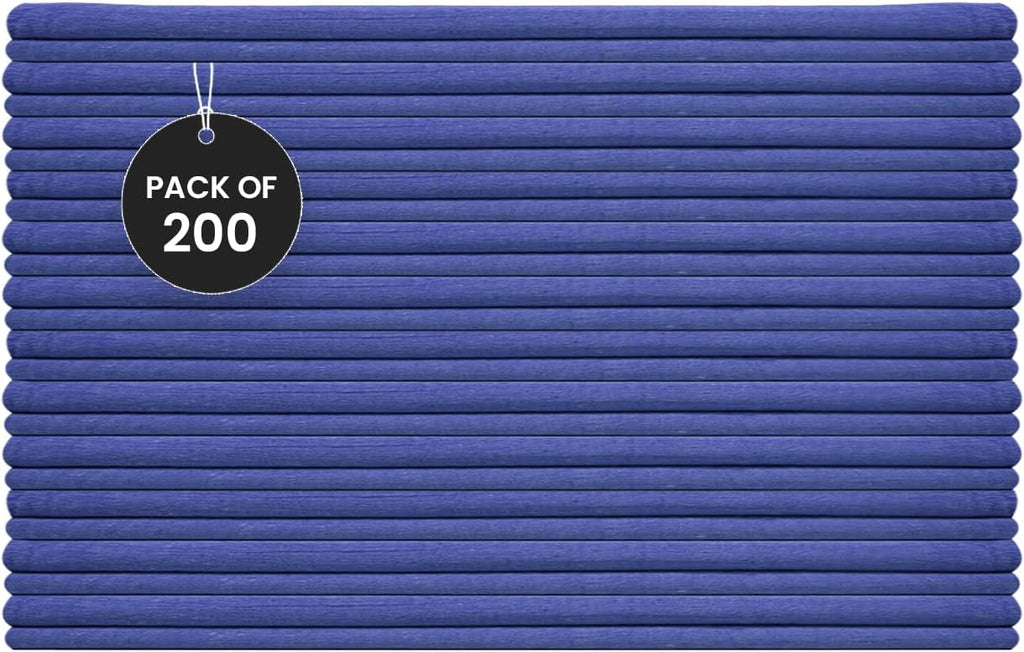 Shop Towels (Blue, 200-Pack) - Bulk Cleaning Towel in a Bag, Mechanic Cotton Wipes for Car Maintenance, Auto Mechanics & Garage, Wipe Grease & Oil, Machine Wash & Reusable