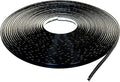 InstaTrim The Original Flexible Trim - 50ft Black 1/2" Wide Caulk Tape - Adhesive Trim with Many Uses Including Caulking for Bathtubs, Sinks, Counters, Tile, Floors - Made in USA