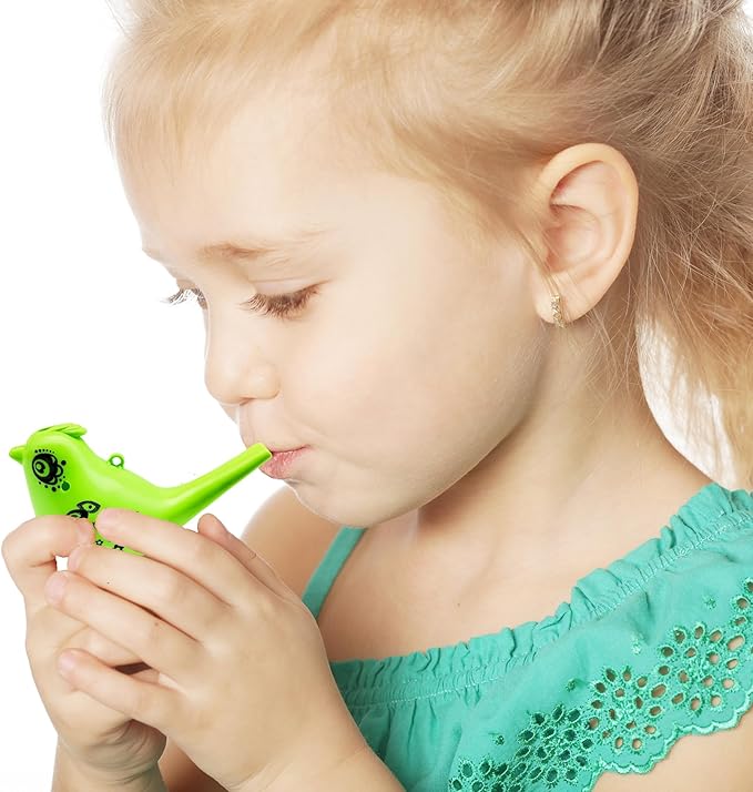 24 Pcs Bird Water Whistle Party Whistles for Kids Novelty Water Warblers Bird Whistle Toy Musical Instrument Toy for Party Favors,Birthday Gift, Party Gifts