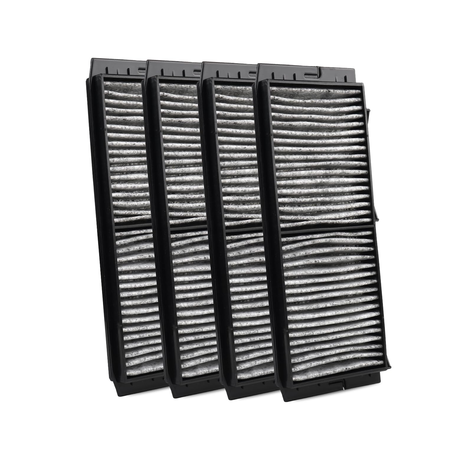 Forccord 4-PACK HEPA Cabin Air Filter Fits for Mazda 3 2010-2013, Mazda 3 Sport 2010-2014 Activated Carbon Cabin Filter Replacem