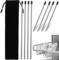 Bottles Bottles Bottles Bottle Holders Dishwasher 8pcs Dish Drying Rack Stainless Steel Insert Sticks Compatible for Soda Bottles Utensil Holder Utensil Holder Utensil Holder