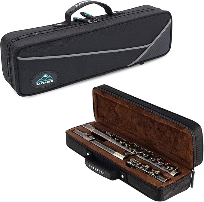 EASTROCK Closed Hole Flutes C 16 Key for Beginner, Kids, Student -Antique Flute with Case Stand and Cleaning kit