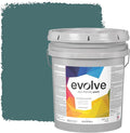 EVOLVE Paint & Primer: Environment-friendly, Low Sheen with One-coat Coverage for Interior & Exterior surfaces (Vine Green, 5-Gallon)