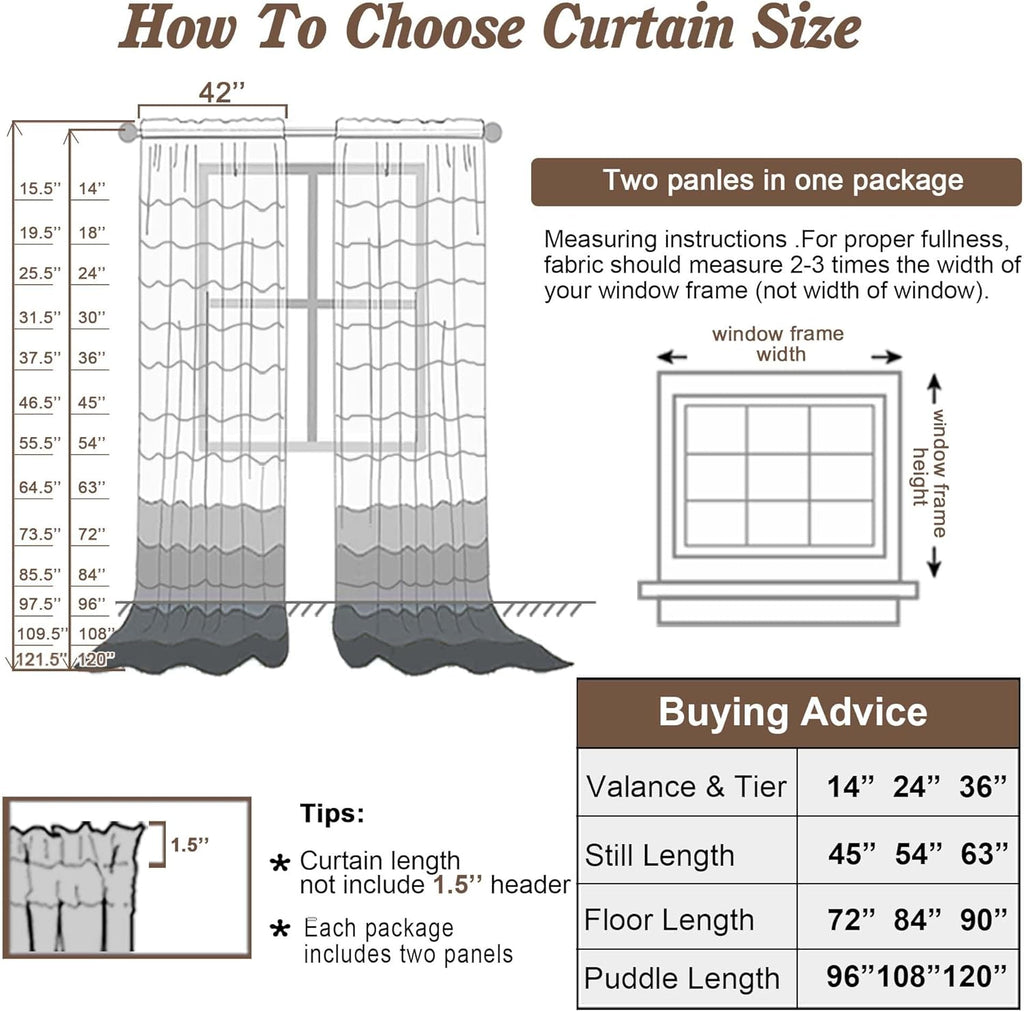 Chyhomenyc Yellow Sheer Curtains 78 Inches Long 2 Panels Set for Living Room, Light Filtering Voile Lightweight Bedroom Curtains, Rod Pocket Solid Window Treatment Drapes, Each 42W x 78L