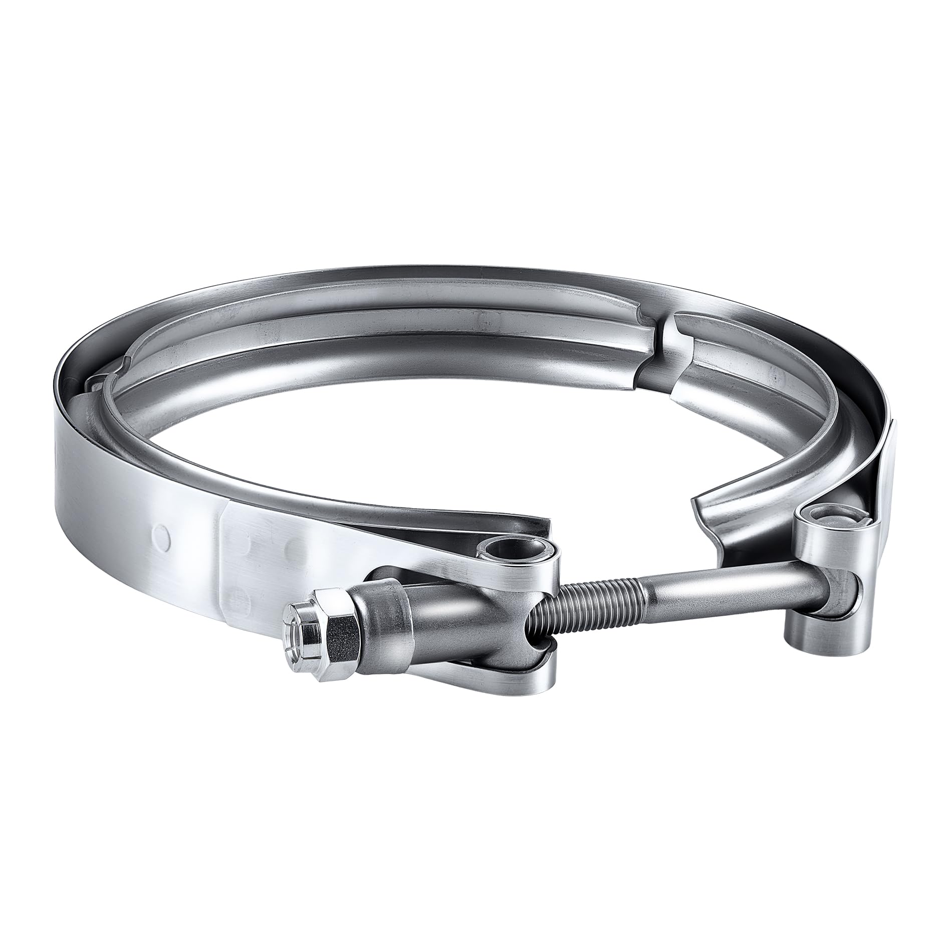 EVIL ENERGY V Band Clamp for Flange Kit Stainless Steel (1, 5.0)
