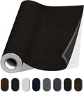 Fabric Repair Patches, 17X158 Inch Self-Adhesive Suede Patches Tape Durable, DIY Large Fabric Repair for Sofa, Couches, Furniture, Chair, Clothing （17X158 Inch, Coffee）