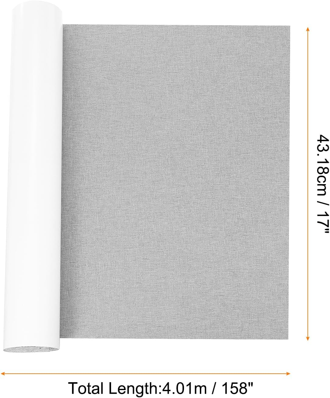 Repair Patches Repair Tape Self-Adhesive DIY Repair Patch Linen Gear Patch for Sofa, Furniture, Chair, Clothing,Tents,17x158 Inch,Light Khaki
