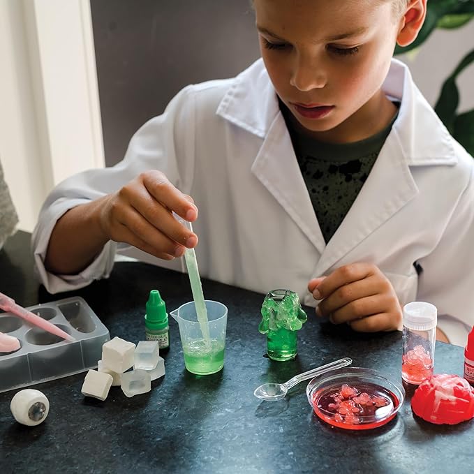 MindWare Science Academy Curious Kits (Crystal and Gross Body Labs) - Chemistry Kits for Kids