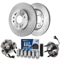 Detroit Axle - 4WD Front Brake Kit for GMC Sierra Yukon XL Chevy Silverado Suburban 1500 Tahoe Cadillac Escalade, Disc Brake Rot
