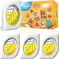 Air Freshener for Home, 4 Pack, Gingerbread, Odor Eliminator for Small Area Closets Bathroom Pets Strong Odor, Up to 120 Days