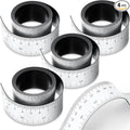 4 Pcs 39.37 Inch Magnetic Ruler Flexible Magnetic Ruler Magnet Measuring Tape with Both Inches and Centimeters, Suitable for Whiteboard, Lathes, Workshops, Table Saws, Mills, Easy to Take
