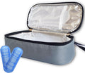 Insulated Breastmilk Cooler Bag with 2 Ice Packs - Breastmilk Cooler Organizer Bag for Daycare, Breastfeeding Mom Travel Outdoor