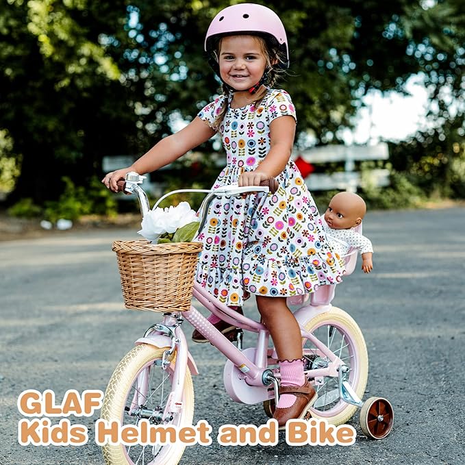 GLAF Baby Bike Helmet Toddler Helmets for 1 Year Old and up Infant Girls Boys Multi Sport Adjustable for Scooter Bicycle Kids Youth Child Skateboard Safety Cycling