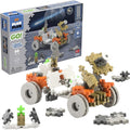 PLUS PLUS - GO! Lunar Rover - 200 Pieces - Model Space Vehicle Building Stem/Steam Toy, Interlocking Mini Puzzle Blocks for Kids