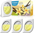 Air Freshener for Home, 4 Pack, Vanilla, Odor Eliminator for Small Area Closets Bathroom Pets Strong Odor, Up to 120 Days
