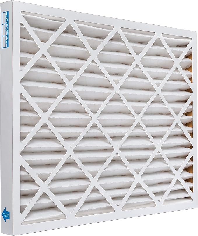 Aerostar 14x20x2 MERV 11 Pleated Air Filter, AC Furnace Air Filter, 6 Pack (Actual Size: 13 1/2" x 19 1/2" x 1 3/4")