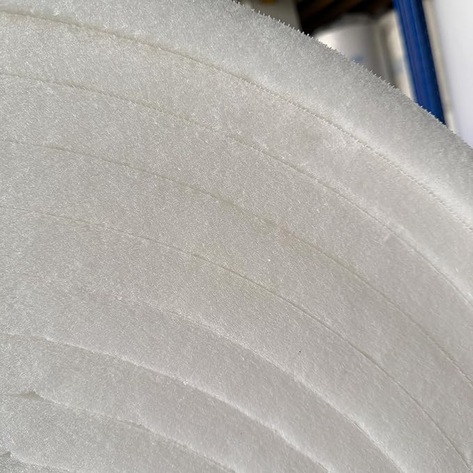 Spray Booth Ceiling Filter, High-Capacity Intake Air Filter for Downdraft Booths (2/case, 68" x 120")