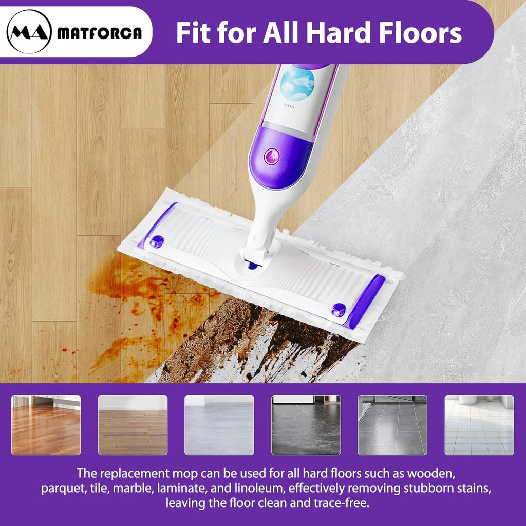 30 Pack Swiffer Power Mop Refills - Disposable Mop Pads for Swiffer Power Mop, Super Absorbent Wet Pads Refill for Deep Cleaning Hardwood, Tile, and Laminate Floors